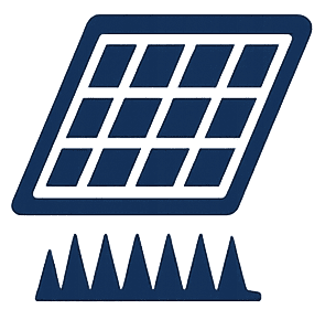 تركيب شبك الألواح الشمسية، حماية الألواح الشمسية من الحمام، شبك السولار، شركة طارد الحمام